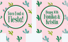 Load image into Gallery viewer, Cactus Party Huggers. Scottsdale Party Favors. Cactus Birthday Party Favors! Cabo Scottsdale Bachelorette! Fiesta Bachelorette Favor
