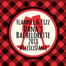 Load image into Gallery viewer, Champagne Buffalo Plaid Hangover Bags