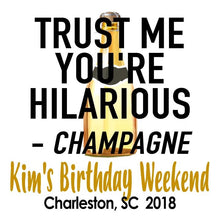 Load image into Gallery viewer, Champagne Party Bag