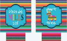 Load image into Gallery viewer, Fiesta Party Huggers. Fiesta Vacation Coolies. Mexican Pinata Party Favors. Fiesta Birthday Party Favors! Down to Fiesta!