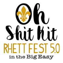 Load image into Gallery viewer, New Orleans Hangover Bags. Personalized NOLA Oh Shit Kits! NOLA Birthday Favor Bag. Custom Nola Bachelorette Bag. New Orleans Recovery bags