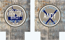 Load image into Gallery viewer, Ski Trip Huggers. Personalized Ski Vacation Favors. Ski Birthday or Bachelorette Ski coolers. Bachelor Party Ski Weekend favors. Ski Party!