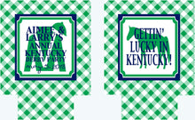 Load image into Gallery viewer, Derby Party Huggers. Derby Bachelorette or Birthday Party Can Coolers.Custom Derby Party Favors. Personalized Horse Coolies! Horse Racing!