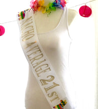 Load image into Gallery viewer, Piñata Fiesta 4" Birthday Sash