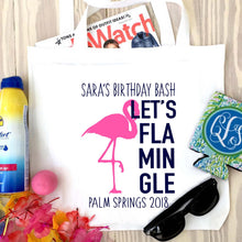 Load image into Gallery viewer, Flamingo Tote Bag