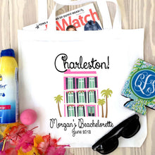 Load image into Gallery viewer, Beach House Personalized Tote Bag