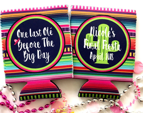 Fiesta Bachelorette Party Huggers. Fiesta Vacation Party Favors. Mexican Party Favors.Scottsdale Birthday Party Favors! Fiesta Bachelorette!
