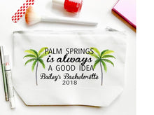 Load image into Gallery viewer, Palm Springs Personalized Make Up Bag