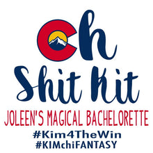 Load image into Gallery viewer, Colorado Party Hangover Bags. Personalized Colorado Oh Shit Kits! Colorado Mini Tote Bag. Custom EMPTY Nola Bachelorette Bag.