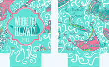 Load image into Gallery viewer, Nantucket or Martha's Vineyard Huggers. Bachelorette or Birthday Party Huggers. Cape Cod Wedding Favors. Personalized Islands Huggers!