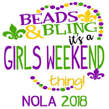 Load image into Gallery viewer, Beads and Bling Personalized Hangover Bags