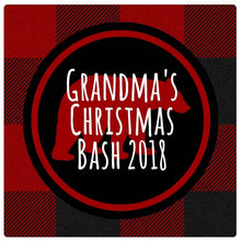 Load image into Gallery viewer, Buffalo Plaid Personalized Party Bags