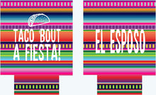 Load image into Gallery viewer, Fiesta like There's No Manana Party Huggers. Fiesta Vacation Favors. Fiesta Birthday Party Favors! Bachelorette Down to Fiesta!