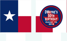 Load image into Gallery viewer, Texas Party Huggers. Texas Flag Bachelor Party Gifts. Texas Birthday Favors. Flag Party Huggers. Austin, Dallas, Houston Party!