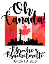 Load image into Gallery viewer, Canada Personalized Tote Bag