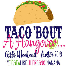 Load image into Gallery viewer, Taco Bout Hangover Bags