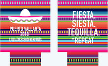 Load image into Gallery viewer, Fiesta White Sombrero Party Huggers. Fiesta Vacation Favors. Mexican Wedding Fiesta Party Favors. Fiesta Bachelorette/Birthday Party Favors