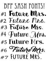 Load image into Gallery viewer, Mountain Party 4" Bridal Sash