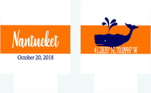 Load image into Gallery viewer, Nantucket Party Huggers. Bachelorette or Birthday Party Huggers. Nantucket Wedding Favors. Personalized Islands Huggers!