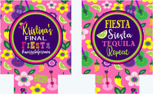 Load image into Gallery viewer, Fiesta Stripe Party Huggers. Fiesta Vacation! Down to Fiesta Party Favors. Fiesta Birthday Party Favors! Bachelorette Down to Fiesta!