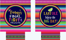 Load image into Gallery viewer, Fiesta Last Ole Party Huggers. Mexican Fiesta Party Favors. Fiesta Last Ole Party Favors! Bachelorette Final Fiesta!