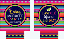 Load image into Gallery viewer, Fiesta Last Ole Party Huggers. Mexican Fiesta Party Favors. Fiesta Last Ole Party Favors! Bachelorette Final Fiesta!