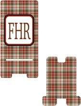 Load image into Gallery viewer, Plaid Phone Stand