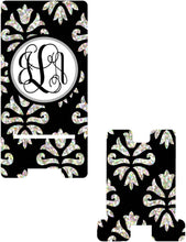 Load image into Gallery viewer, Damask Cell Phone Stand. Custom Cell Phone Stand, Great gift for teacher, mother, sister! Co worker or Boss gift! Graduation gift!