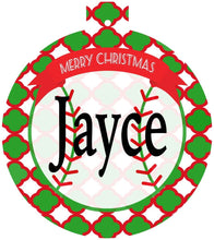 Load image into Gallery viewer, Baseball Ornaments