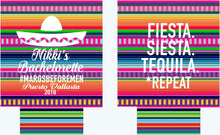 Load image into Gallery viewer, Fiesta White Sombrero Party Huggers. Fiesta Vacation Favors. Mexican Wedding Fiesta Party Favors. Fiesta Bachelorette/Birthday Party Favors