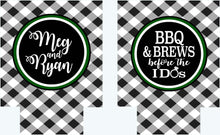 Load image into Gallery viewer, I Do BBQ Shower Huggers. BBQ Wedding Shower Favors. BBQ Party Favors. Wedding Shower Favors. Personalized Barbeque Shower Favors!