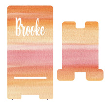 Load image into Gallery viewer, Gold, Rose Gold, Ombre Lines Phone Stand