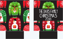 Load image into Gallery viewer, Tacky Sweater Christmas Party Huggers. Christmas Family Party Favors. Christmas Ugly Sweater Bachelorette Favors. Christmas Wedding Shower!