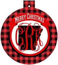 Load image into Gallery viewer, Arkansas Ornament. Monogrammed Hogs Christmas Gift! Great Arkansas Stocking Stuffer!
