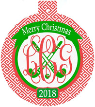 Load image into Gallery viewer, Field Hockey Personalized Ornament
