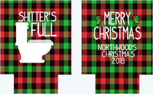 Load image into Gallery viewer, Shitter's Full! Christmas Party Huggers. Personalized Christmas Party Favors. Christmas Party Huggers! Birthday and Bachelorette too!