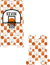 Load image into Gallery viewer, Basketball Cell Phone Stand. Basketball Gift! Personalized Basketball Gift. Basketball team gift! Basketball Coach's Gift.