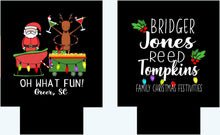 Load image into Gallery viewer, Sleigh Ride Party Huggers. Christmas Bachelorette Favors. Personalized Christmas Party favors. Christmas Party Favors! Friendsmas favors.