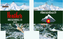 Load image into Gallery viewer, Ski Party Can Huggers. Colorado Wedding Favors. Ski Weekend Party Favors. Ski Bachelorette Party Huggers! Ski Bachelor or Bachelorette!