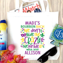 Load image into Gallery viewer, Nola Personalized Tote Bag