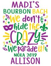 Load image into Gallery viewer, Nola Personalized Tote Bag
