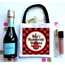 Load image into Gallery viewer, Plaid Guitar Party Bags