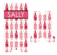 Load image into Gallery viewer, Wine Rose Bottles Phone Stand