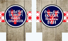 Load image into Gallery viewer, Crawfish Boil Party Huggers. Cajun Crayfish Boil Favors.Engagement Party or Wedding Shower Crawfish Boil Party Favors.Crawfish Party Favors!