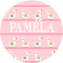 Load image into Gallery viewer, Llama Pink Mouse Pad