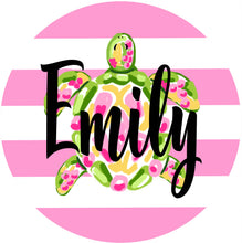 Load image into Gallery viewer, Sea Turtle Mouse Pad. Custom personalized Sea Turtle gift. Sea Turtle Desk accessory! Sea Turtle theme gift! Gift for teacher, mom, sister!