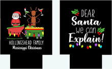 Load image into Gallery viewer, Sleigh Ride Party Huggers. Christmas Bachelorette Favors. Personalized Christmas Party favors. Christmas Party Favors! Friendsmas favors.