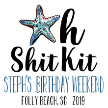 Load image into Gallery viewer, Starfish Beach Hangover Bags