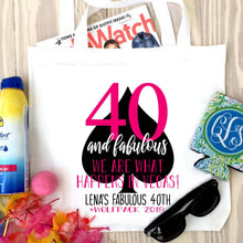 Load image into Gallery viewer, Vegas Party Personalized Tote Bag