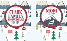 Load image into Gallery viewer, Ski Trip Huggers. Personalized Ski Coolies. Custom Bachelorette Ski party favors.Ski Vacation Weekend huggers.Ski Bachelor or Birthday Party